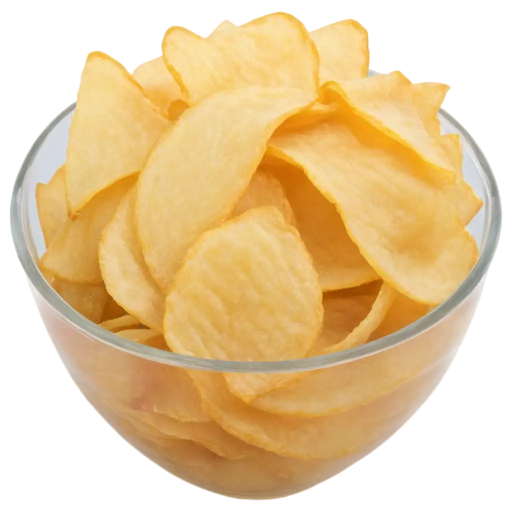 HighQuality-PNG-Image-of-a-Glass-Bowl-of-Thin-Potato-Round-Chips