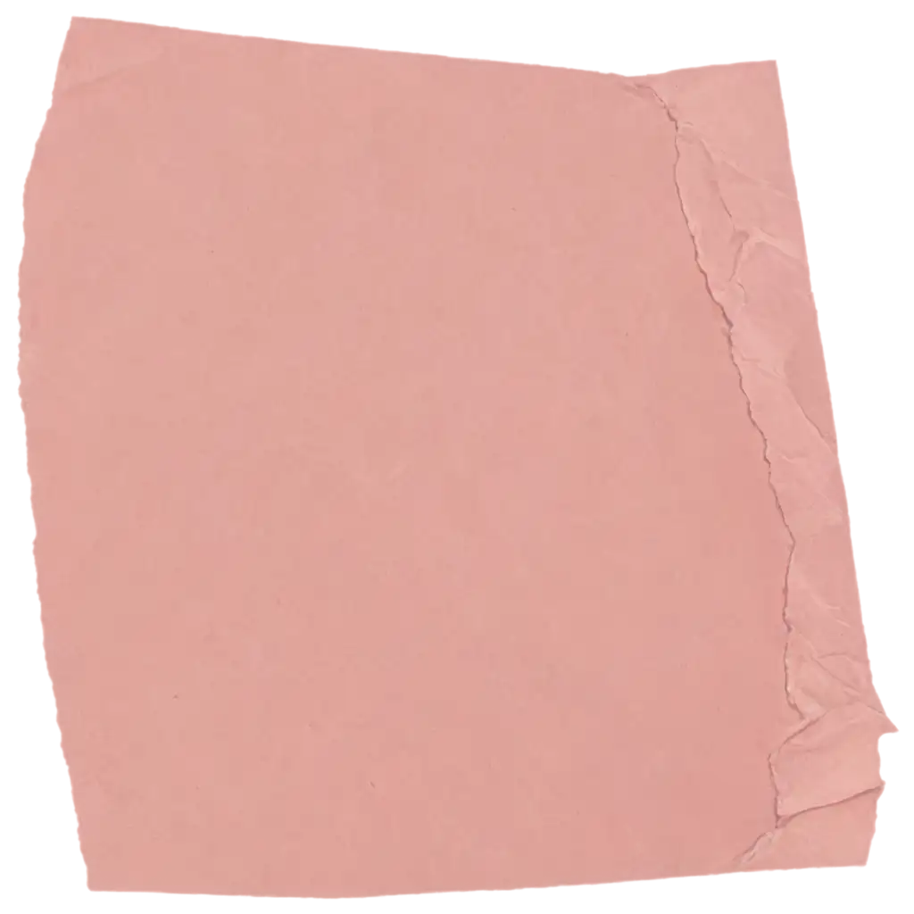 Crumpled-and-Spread-Out-Light-Pink-Craft-Paper-Sheet-PNG-High-Quality-Image-for-Versatile-Use