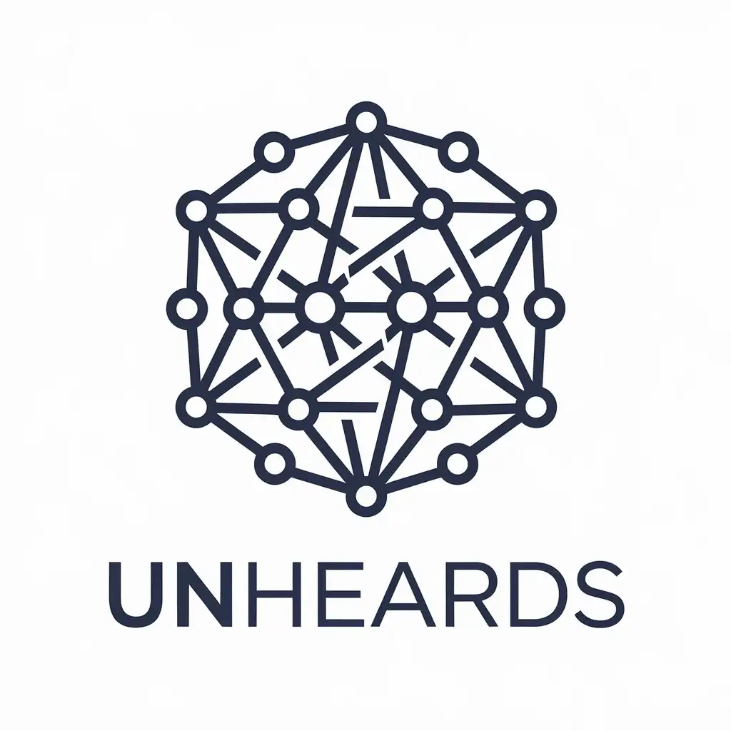 LOGO Design for Unheards Awareness Symbol for Nonprofit Industry with Vector Style