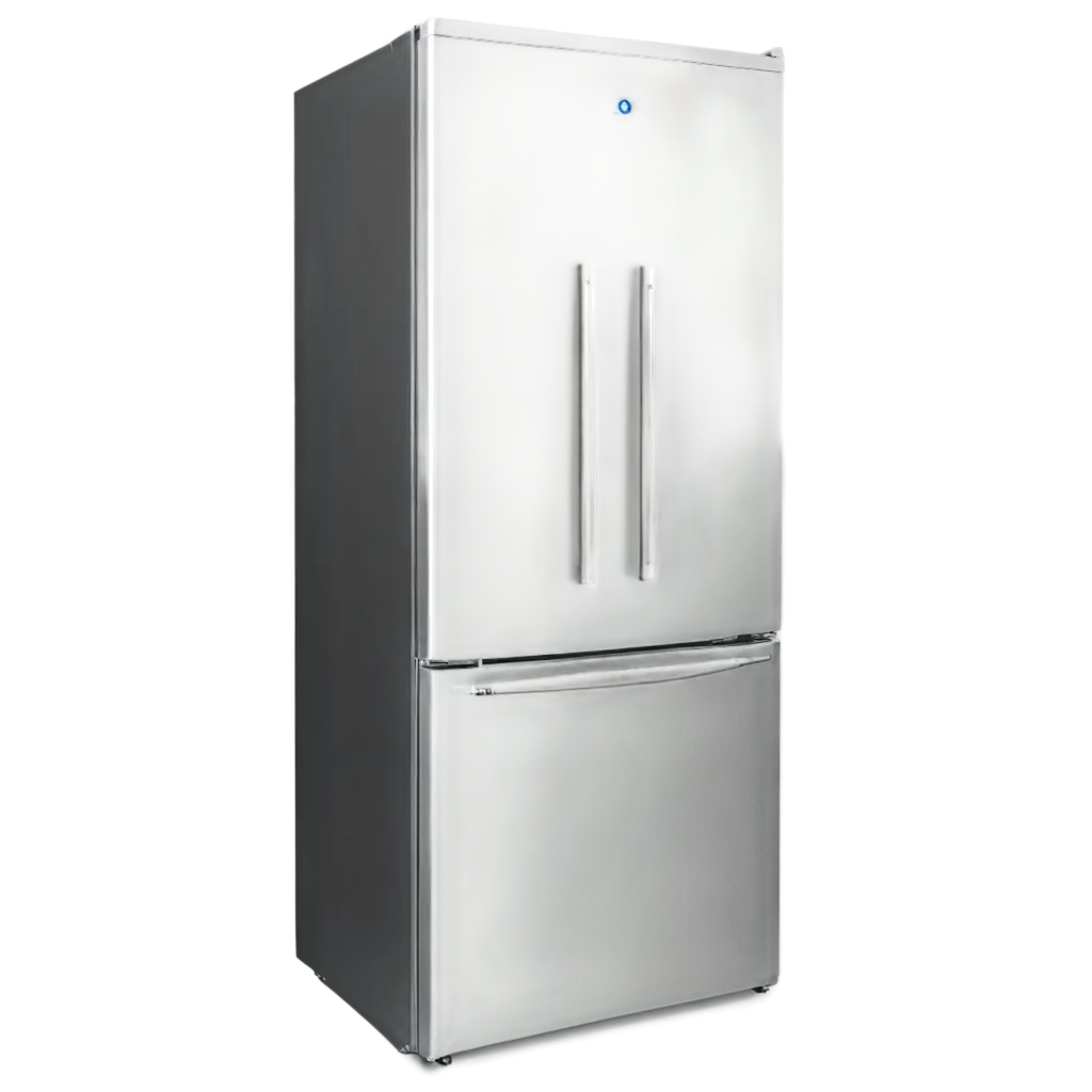 HighQuality-PNG-Image-of-a-Modern-Refrigerator-Enhance-Visuals-with-Clarity-and-Detail