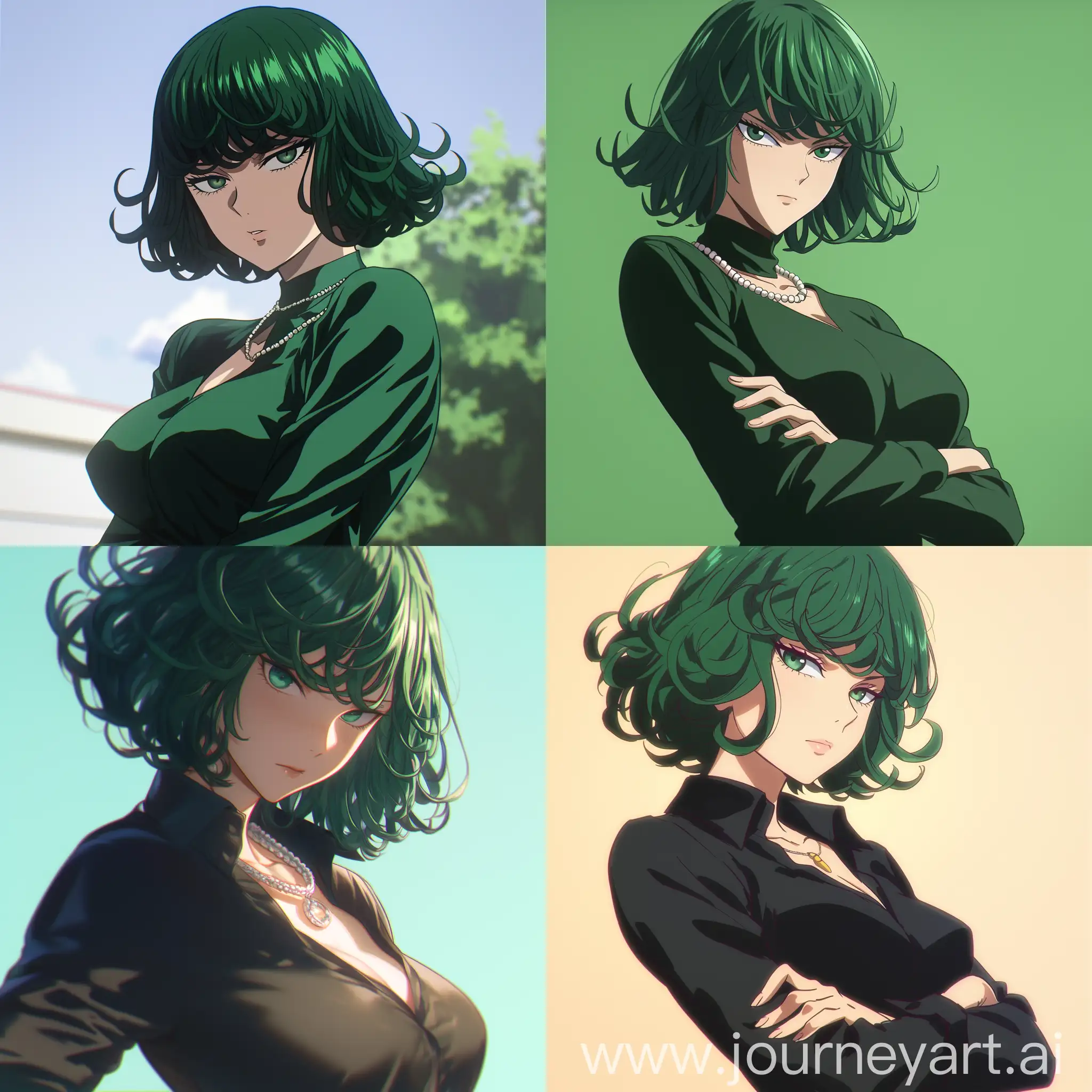 Fubuki-in-Stylish-Anime-Outfit-Confidently-Gazing-at-Viewer