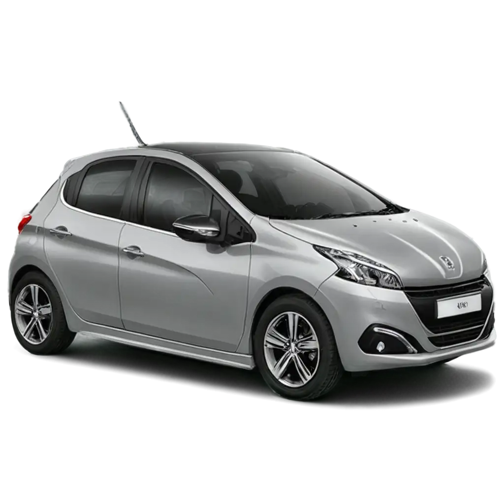 HighQuality-Peugeot-208-Prata-PNG-for-Versatile-Applications