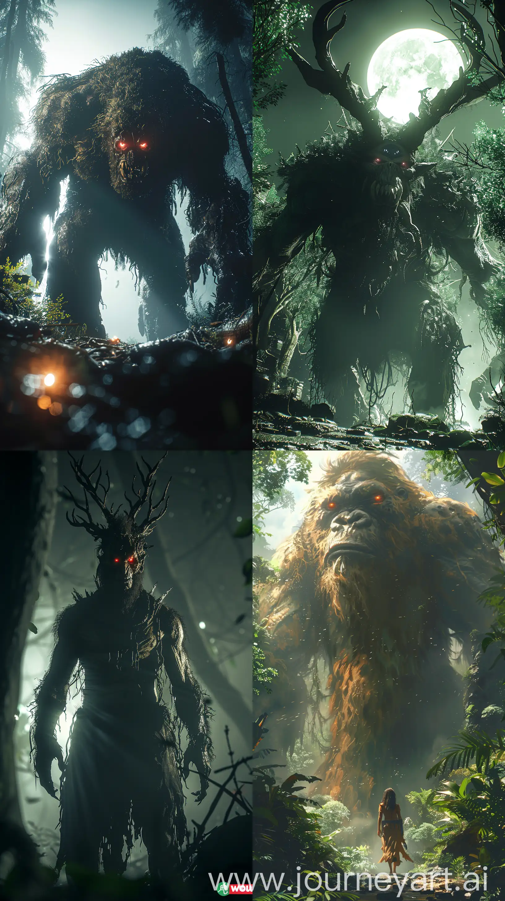 Bakasura-Mythological-Horror-Scene-in-Dark-Forest
