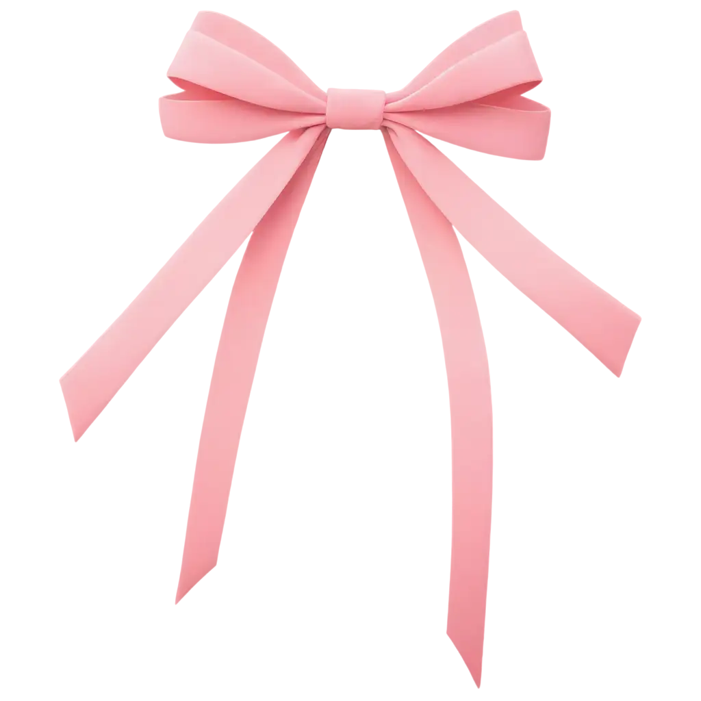 Pink aesthetic bow icon