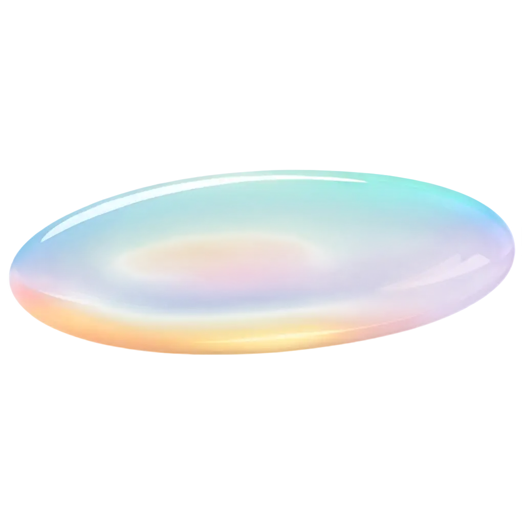 an oval opal stone in vector style