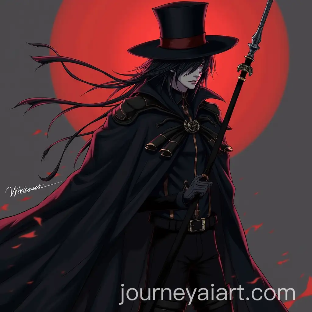 Persona-5AI-Art-Prompt-Expansion-Style-Bloodborne-Hunter-Character-Design