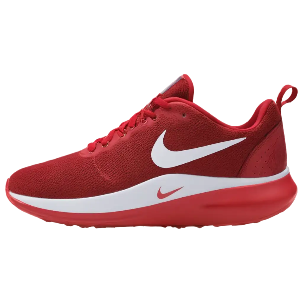 HighQuality-Red-Nike-Shoe-PNG-Image-for-Versatile-Digital-Applications