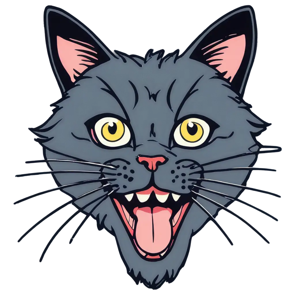 Creative-Cartoon-Cat-PNG-Image-with-Tongue-Out-Perfect-for-Digital-Art-and-Humorous-Content