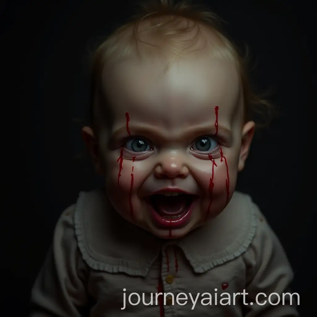 Scary-Horror-Baby-Character-in-Dark-Setting