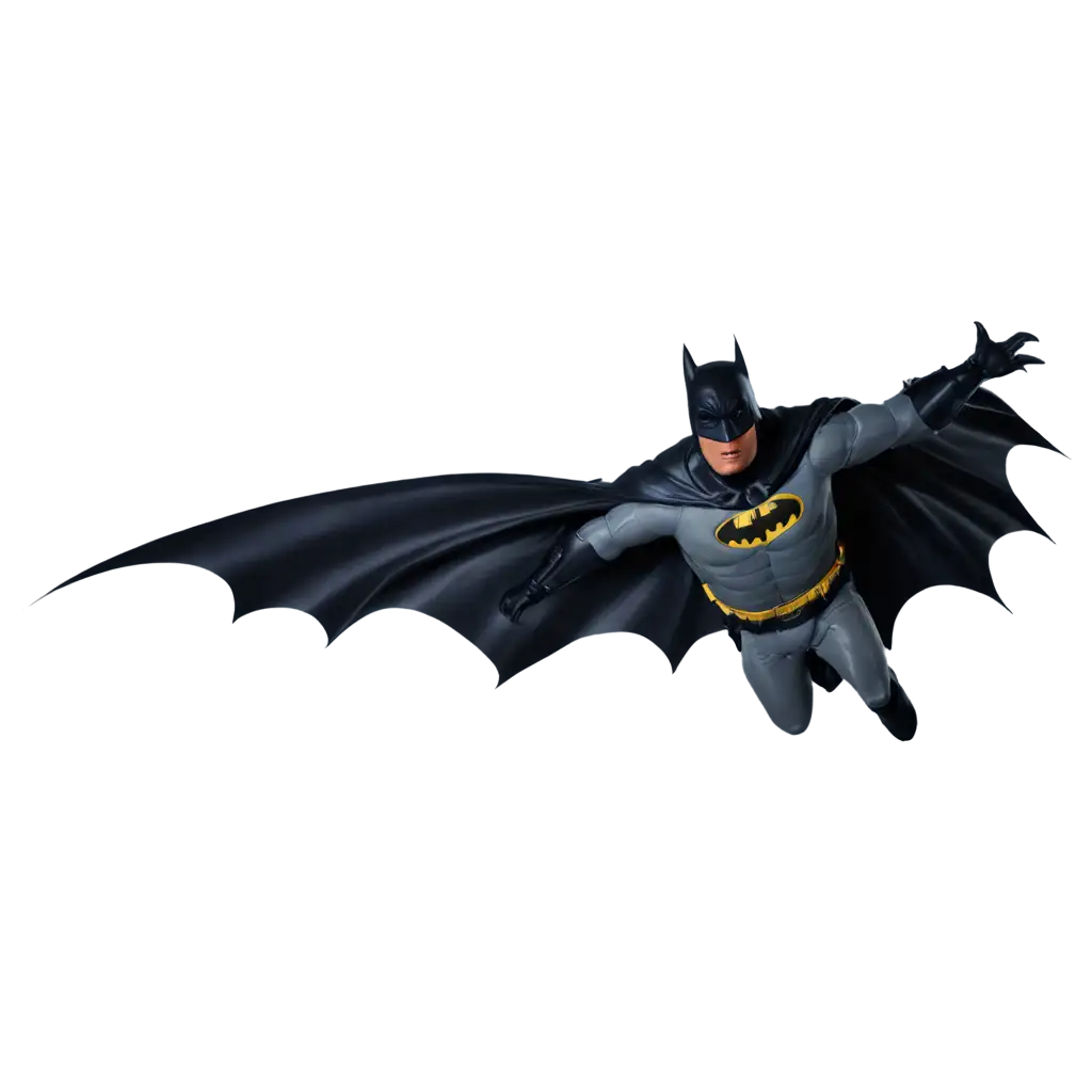 Batman flying