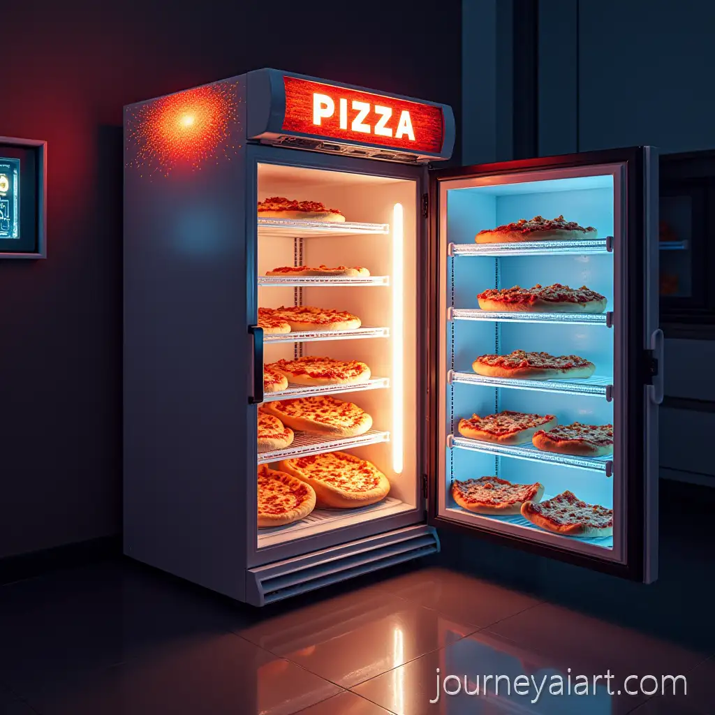 Futuristic-Cosmic-Pizza-Freezers-in-Outer-Space