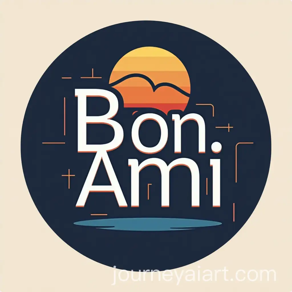 Bon-Ami-Logo-Design-for-Technology-and-Telecommunications-Equipment-Company