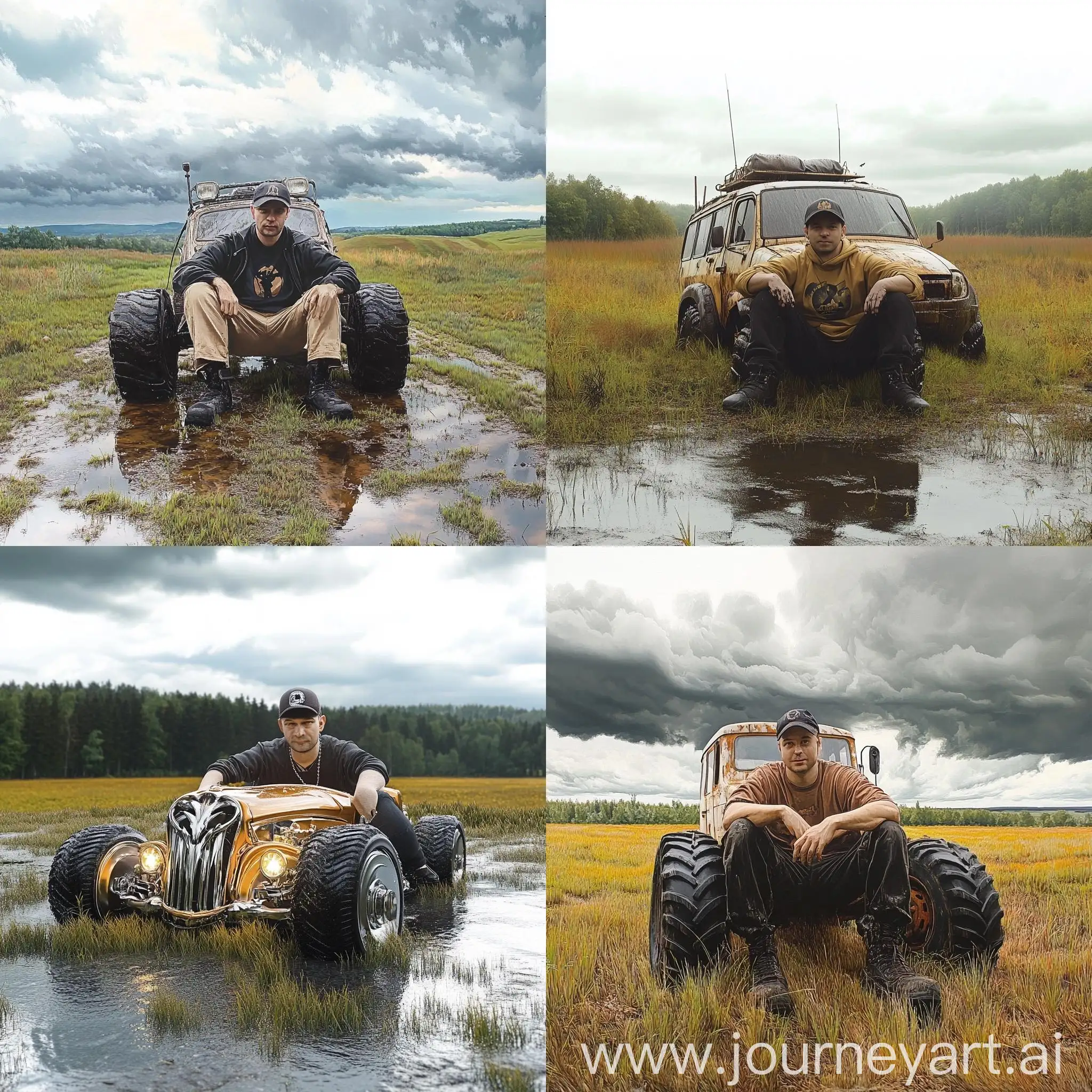 Majestic-Ural-Mountain-Landscape-under-Rainy-Skies