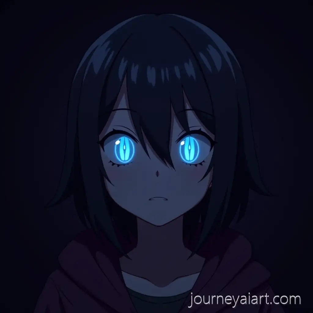 Phonk-Anime-Aesthetic-Background-with-Dark-Effects-and-Flashing-Lights