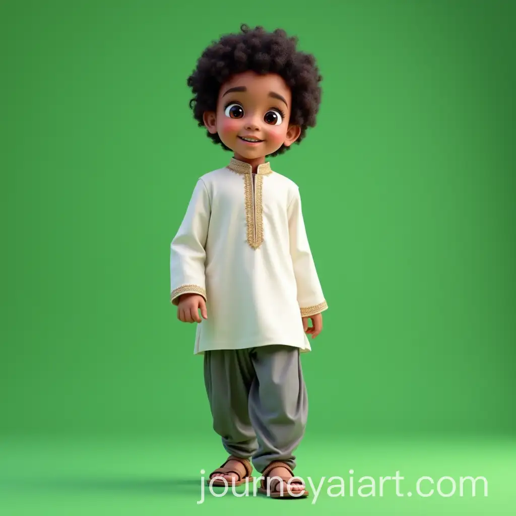 Cheerful-8YearOld-Muslim-Boy-in-Traditional-Attire