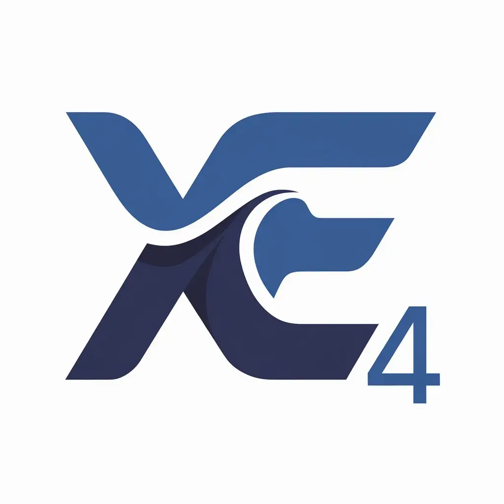 LOGO-Design-for-XE4-Correspondncia-Vector-Logo-Design-for-Technology-Industry