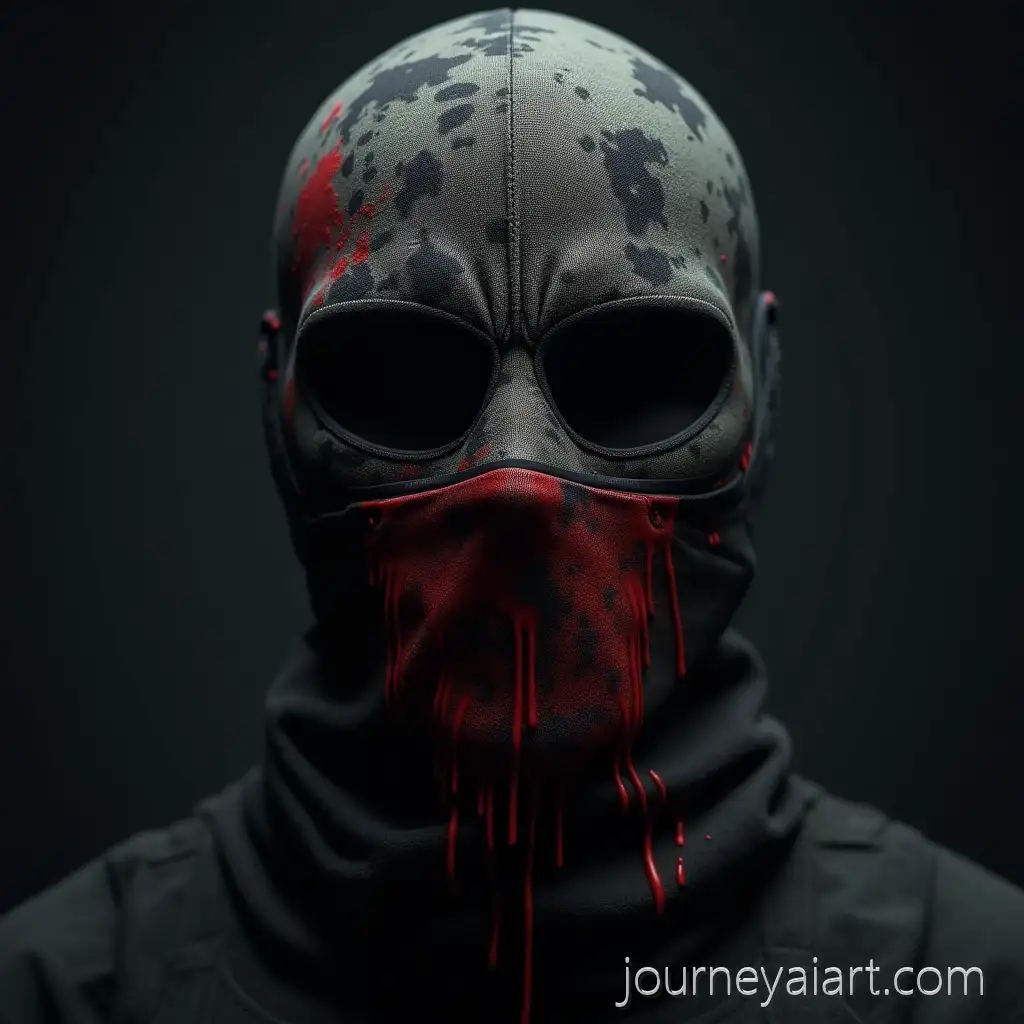 TacticalAI-Image-Prompt-Expansion-Balaclava-with-BloodRed-Dripping-Effect-in-Cyberpunk-Style