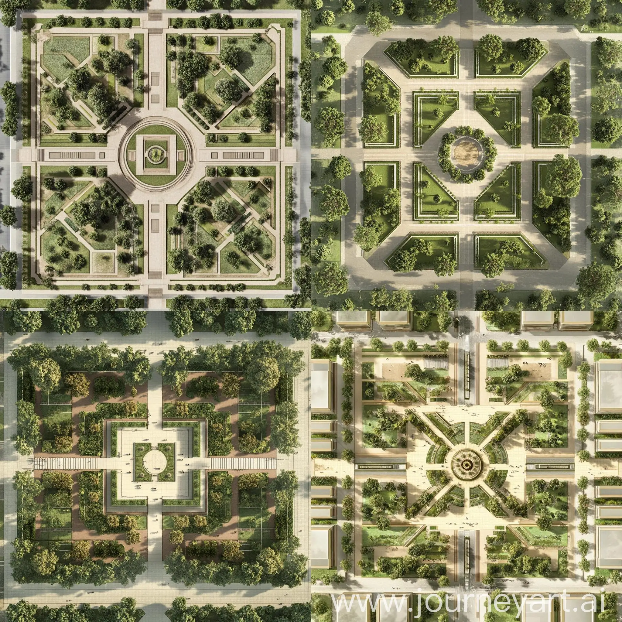 Urban-Park-Design-with-Central-Square-and-Green-Areas