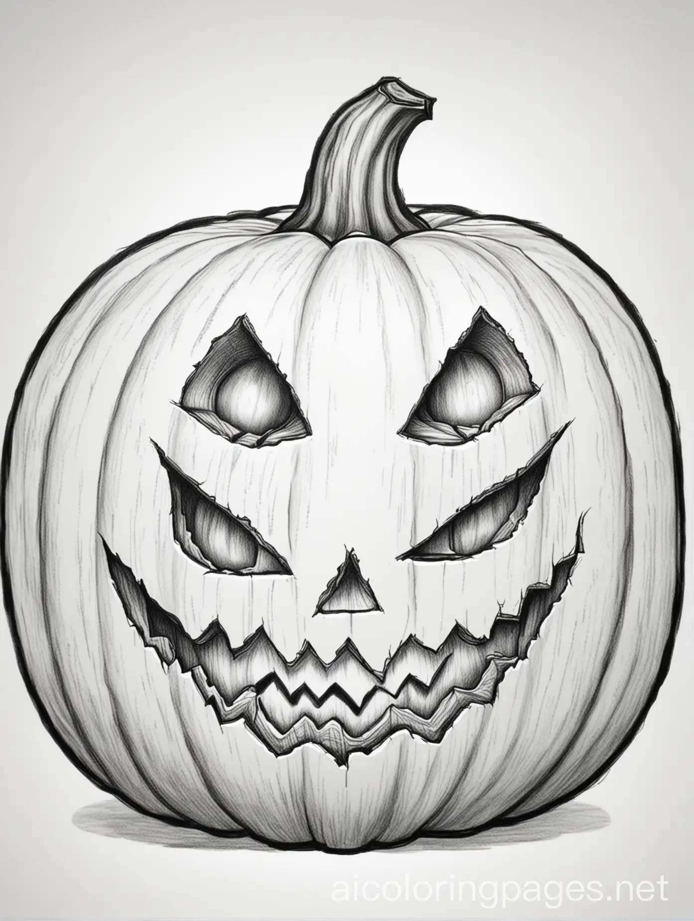 Simple-Macabre-Pumpkin-Coloring-Page-for-Kids