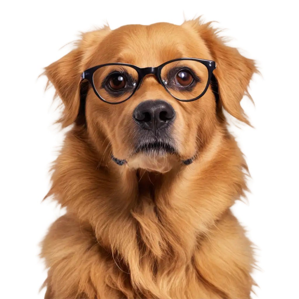 PNG-Image-of-a-Stylish-Dog-with-Glasses-Creative-Concept-for-Online-Presence