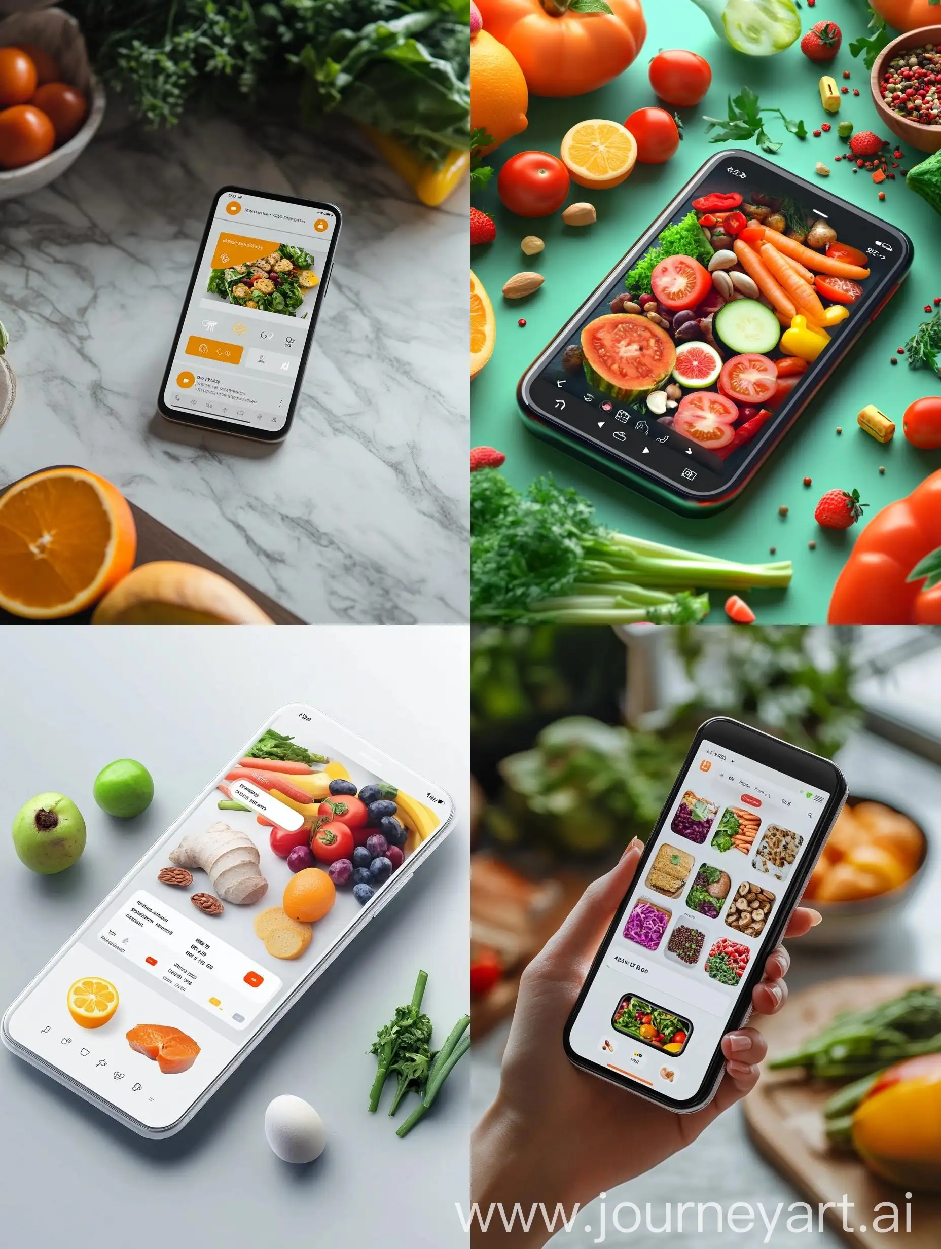 Mobile-Application-Design-for-Calorie-Counter-with-Food-Products