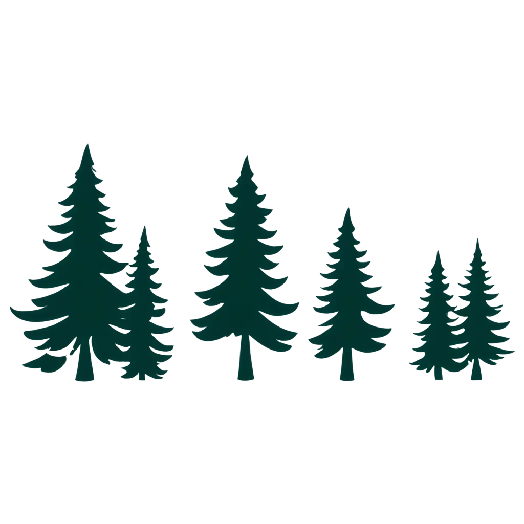 Cartoon-Pine-Forest-PNG-Silhouette-A-Perfect-Transparent-Nature-Element-for-Your-Designs