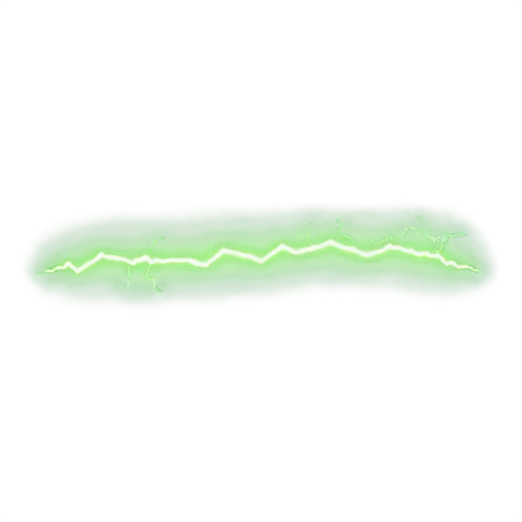 Midori-Green-Lightning-Effect-PNG-Enhance-Your-Designs-with-Vibrant-Visual-Impact