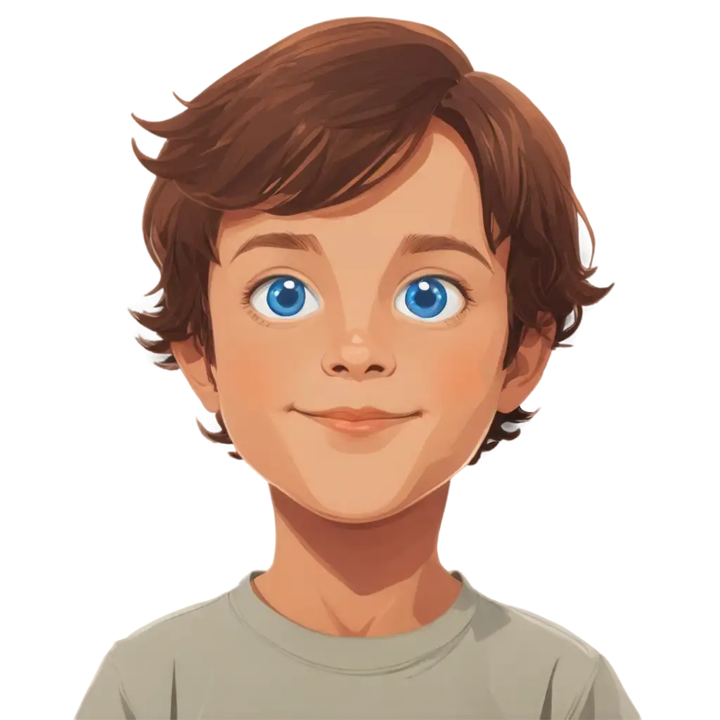 BrownHaired-Boy-with-Blue-Eyes-PNG-Image-Perfect-for-Childrens-Book-Illustrations-and-More