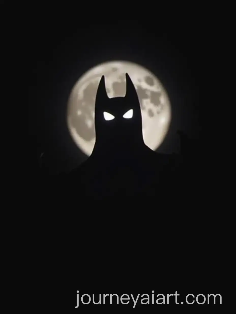 Minimalistic-Bat-Ghost-Silhouette-Logo-Design