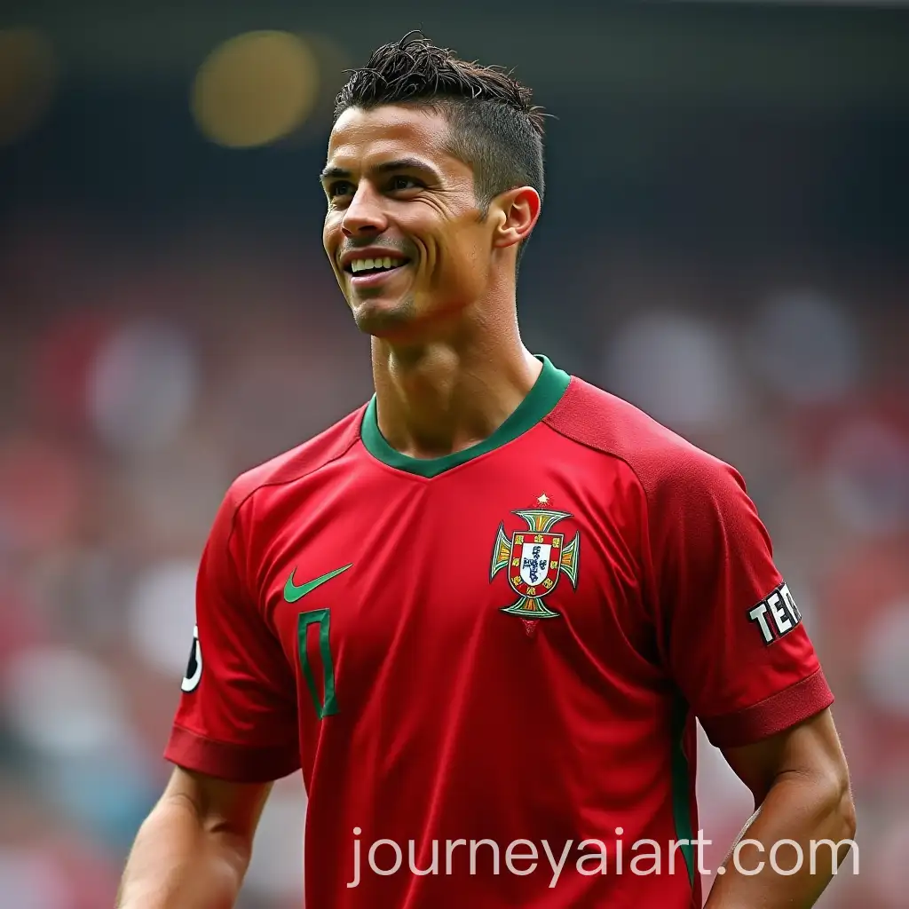 Cristiano-Ronaldo-Celebrating-World-Cup-Victory-in-Portugal-Jersey
