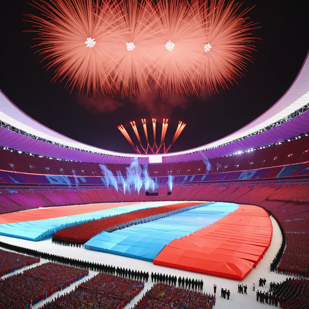 Opening ceremony of Beijing Olympic Games