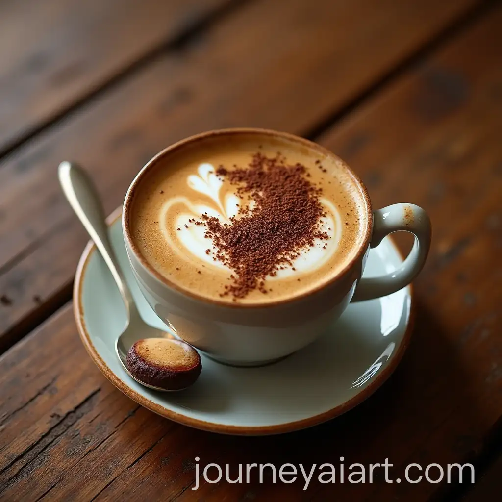 Coffee-Arabica-on-Foam-with-Koji-Mushroom-Artful-Beverage-Composition