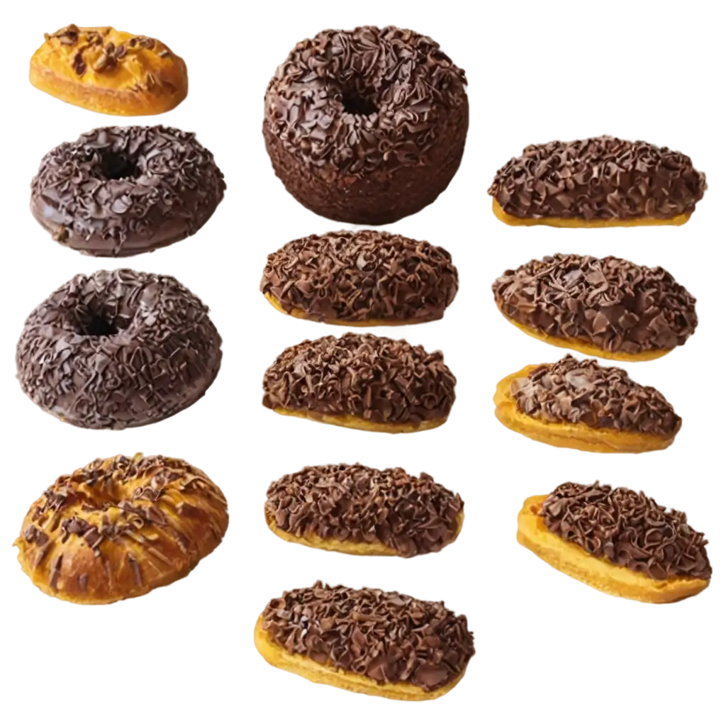 Delicious-Cakes-and-Pastries-Piled-Up-at-the-Bottom-of-the-Image-HighQuality-PNG-Format-for-Maximum-Detail