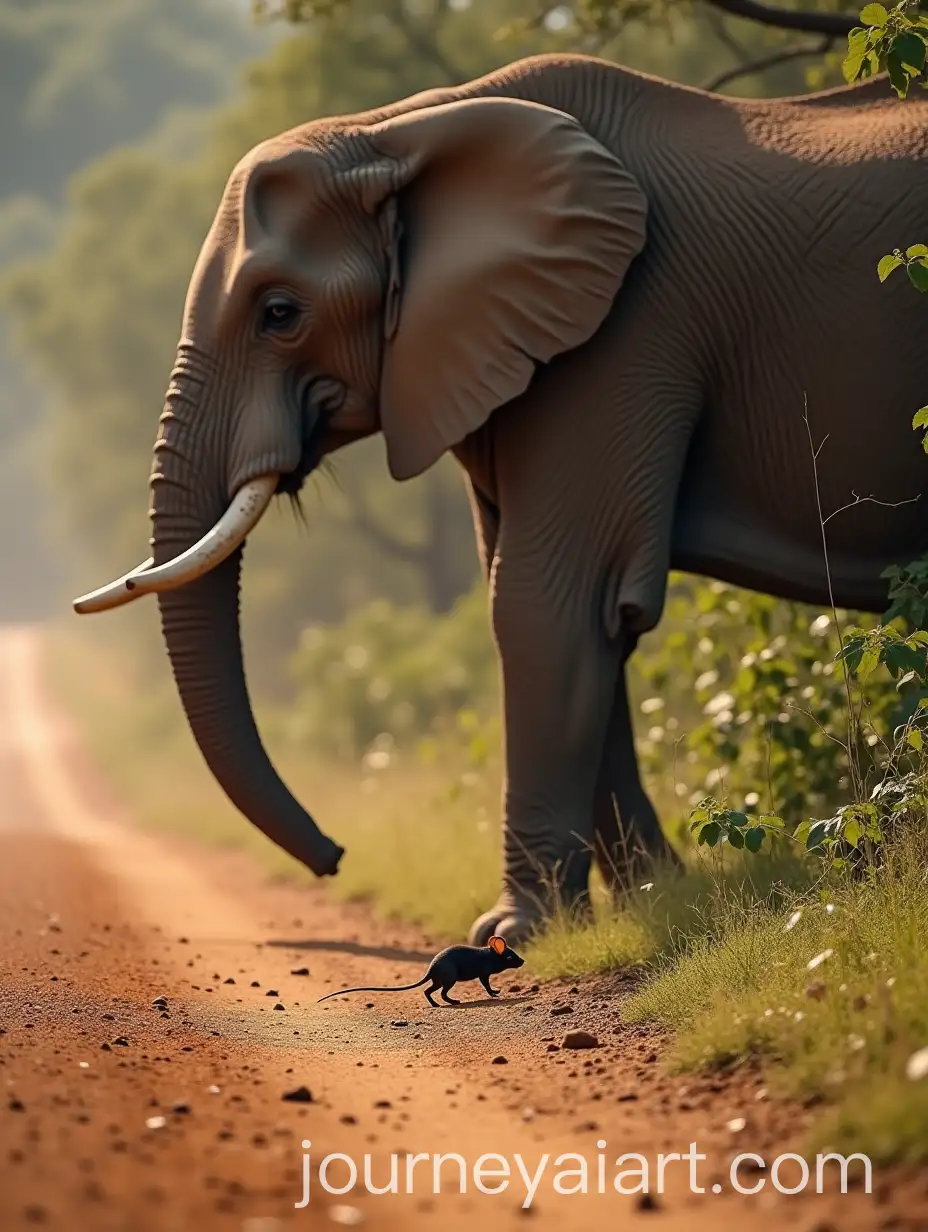 Mouse-and-Elephant-in-the-Savanna-A-Surprising-Harmony-of-Size-and-Scale