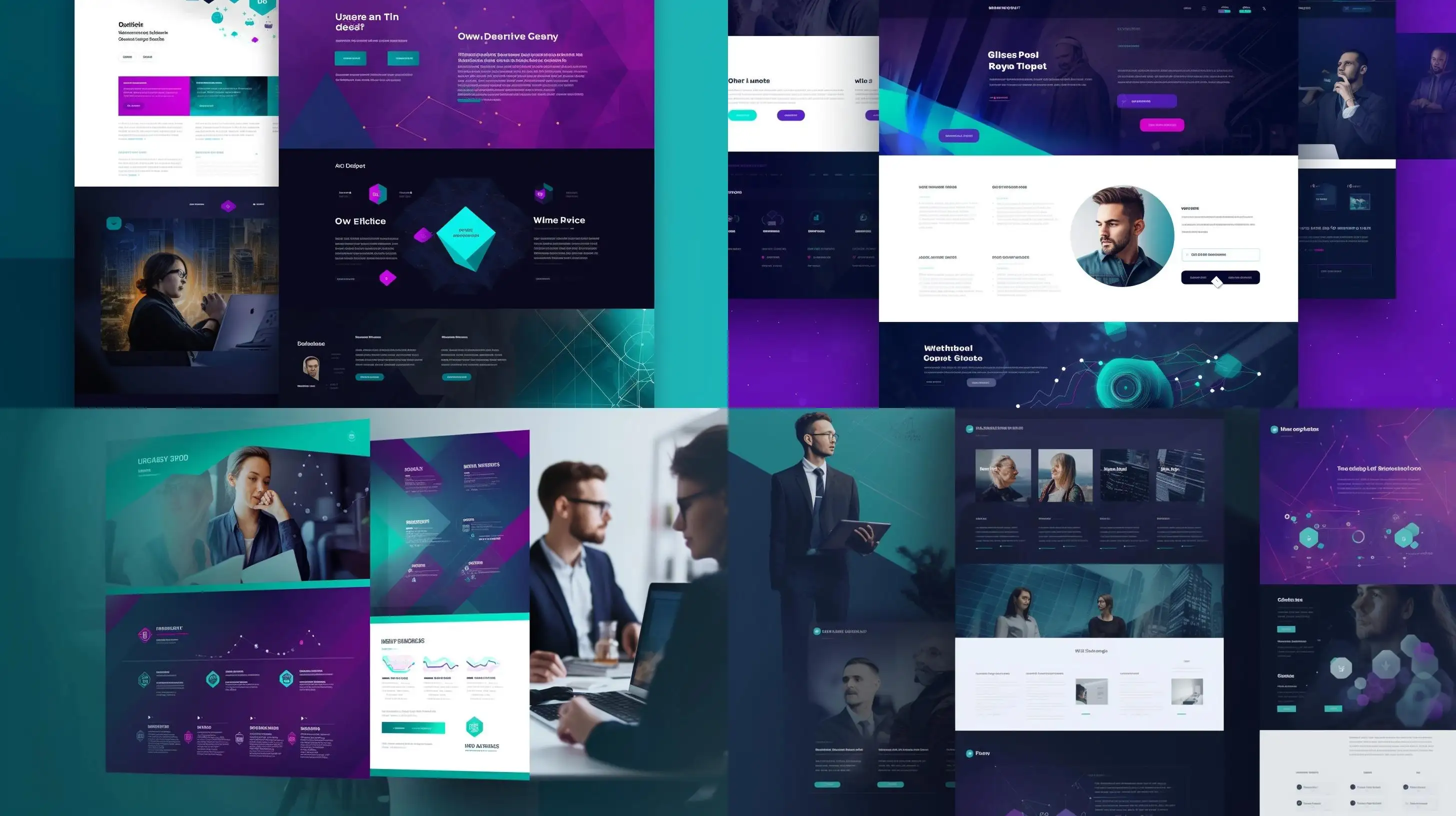 Dynamic-Sales-Team-and-Interactive-Website-in-Navy-Aqua-and-Purple