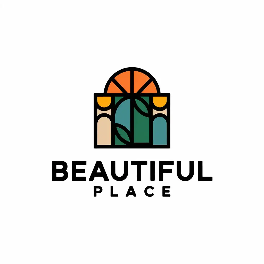 LOGO Design for Beautiful Place Elegant Vector Logo for the Restaurant Industry