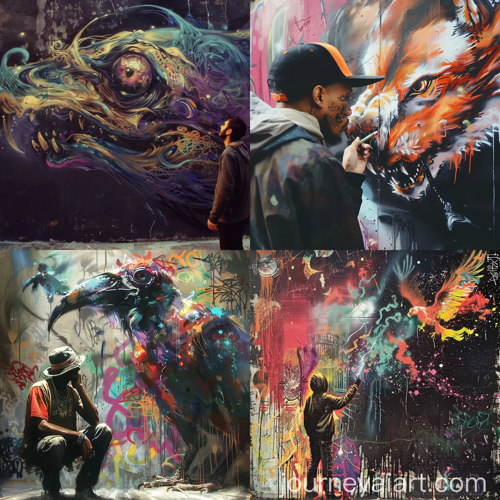 Rap-Song-Graffiti-Artist-Transforms-into-Mythical-Creature