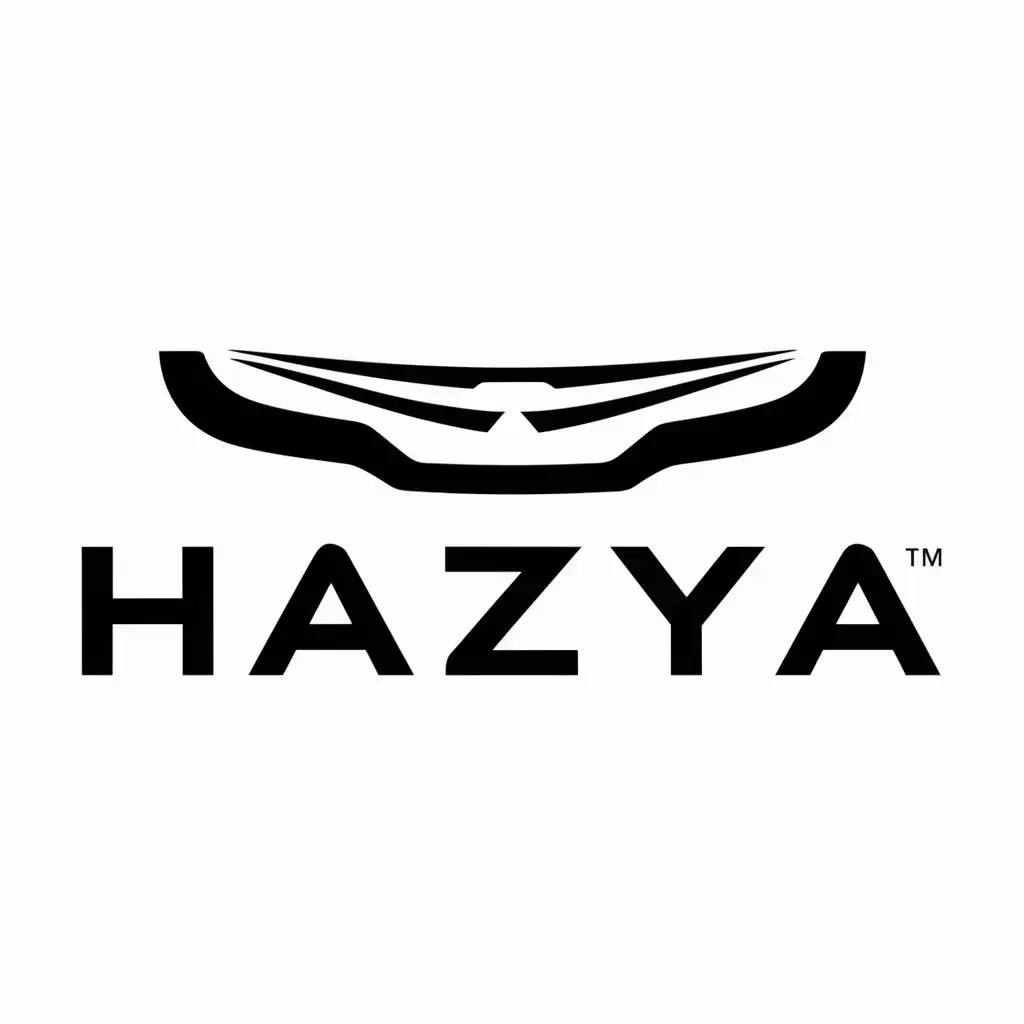 LOGO-Design-For-Hazya-Emblem-on-Auto-Bumper-for-Automotive-Industry