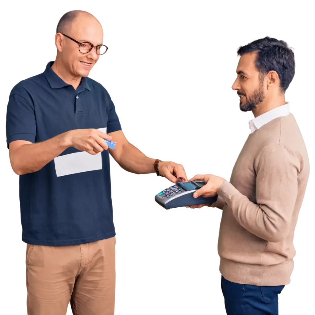 HighQuality-PNG-Image-Two-Men-Transaction-Concept-with-Credit-Card-and-Cash