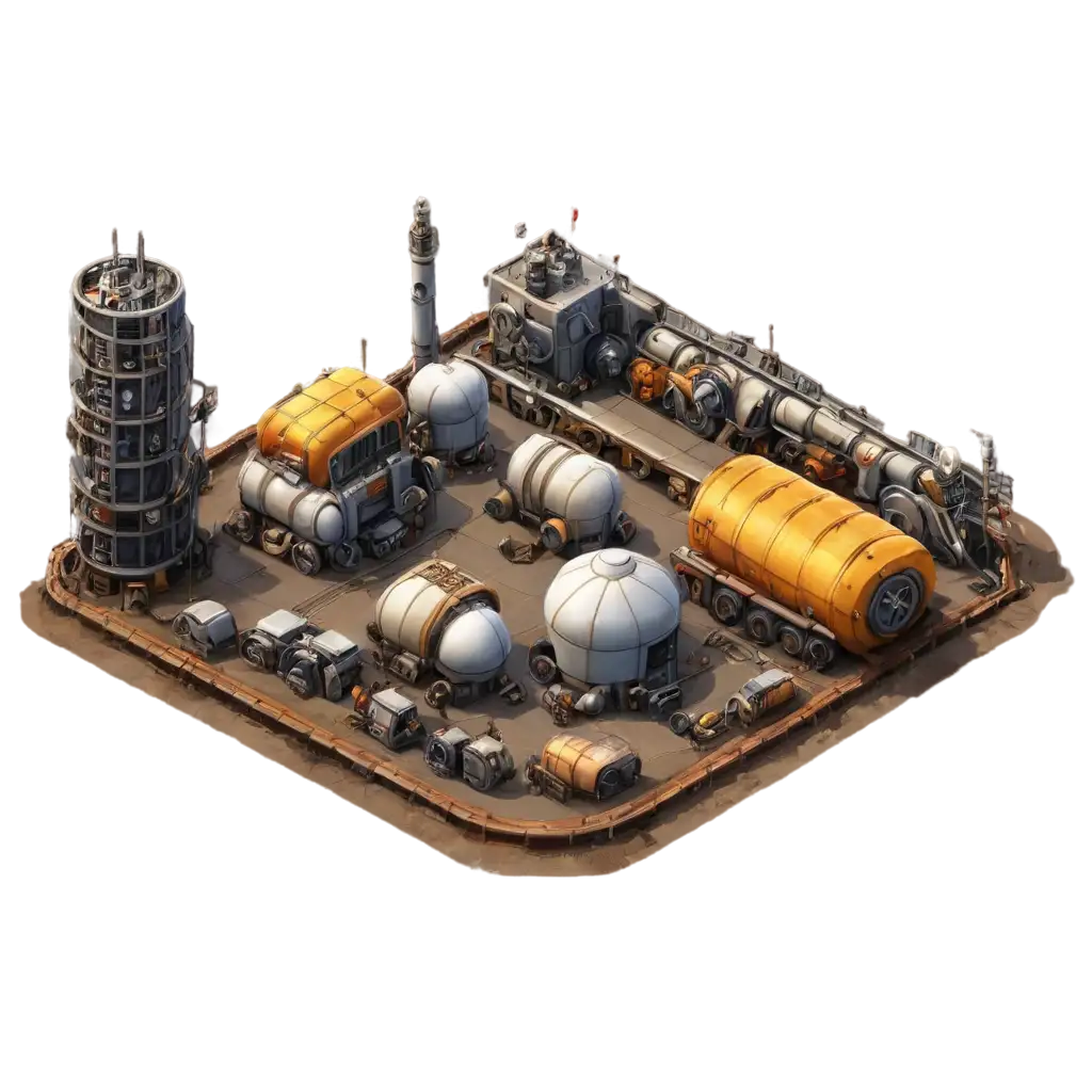 PNG-Icon-for-Game-Factorio-Enhance-Your-Gaming-Experience-with-a-HighQuality-256x256-Pixel-Image