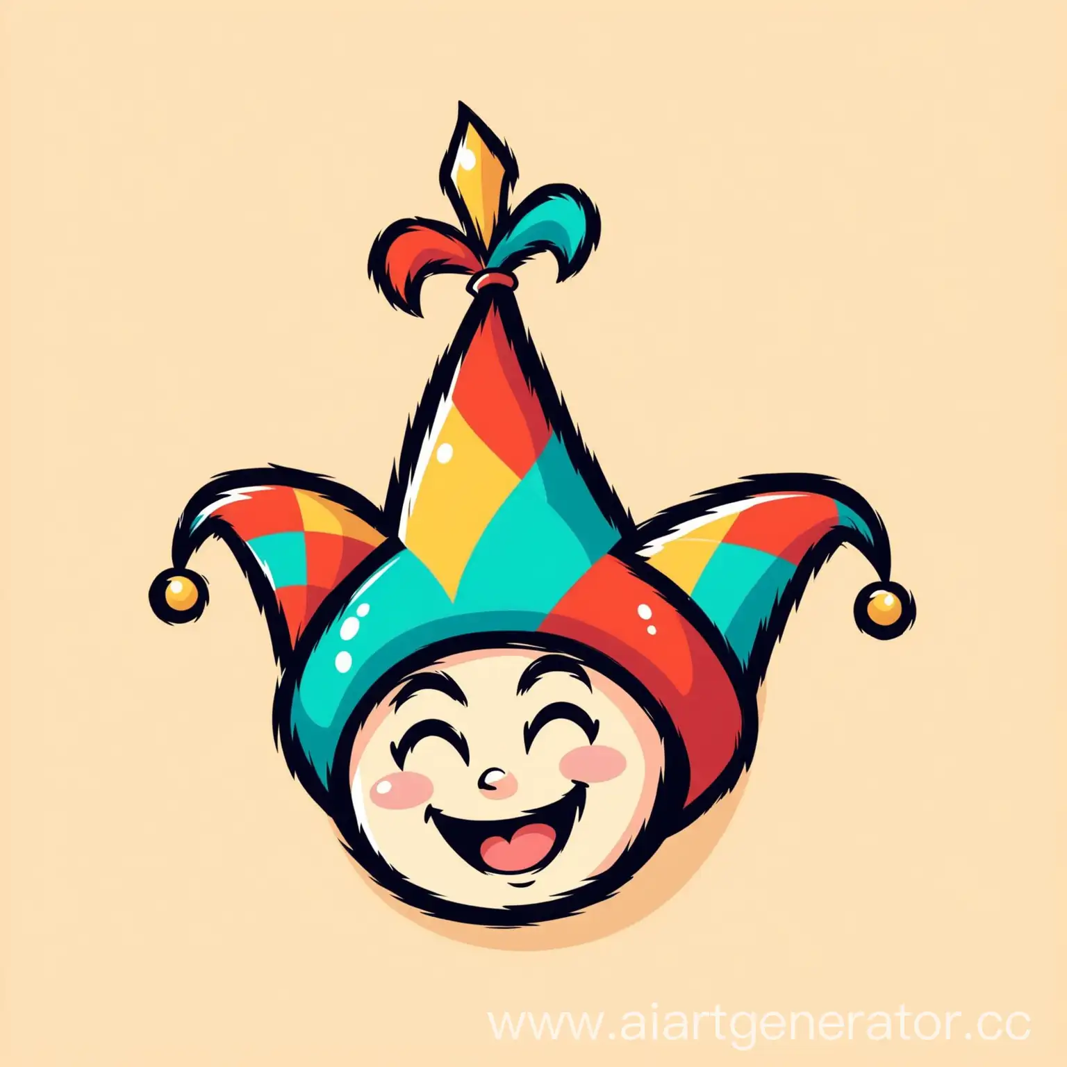 Whimsical-2D-Cartoon-Jester-Hat-Character