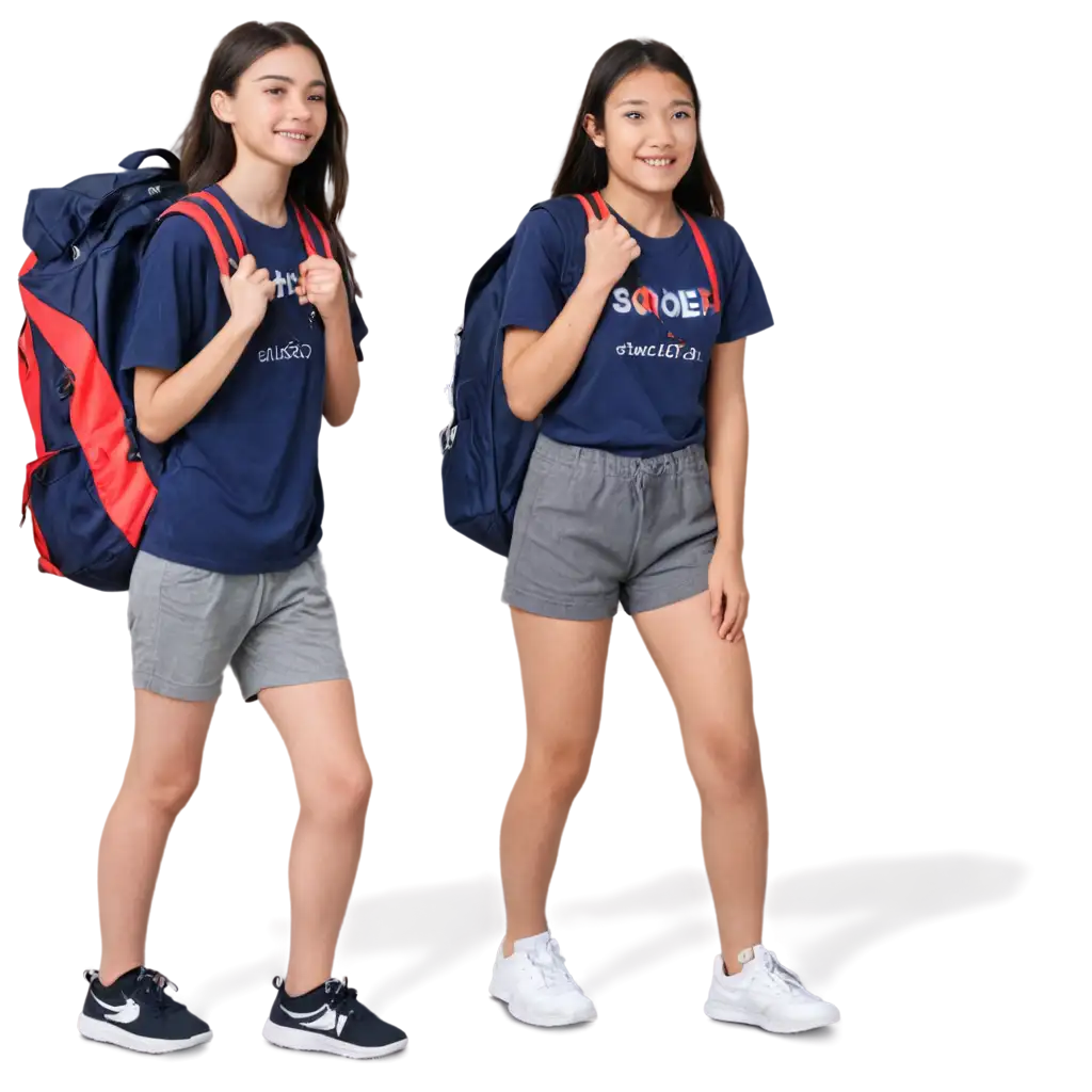 Teenagers-Going-to-School-PNG-Image-Clear-HighQuality-Visual-Representation