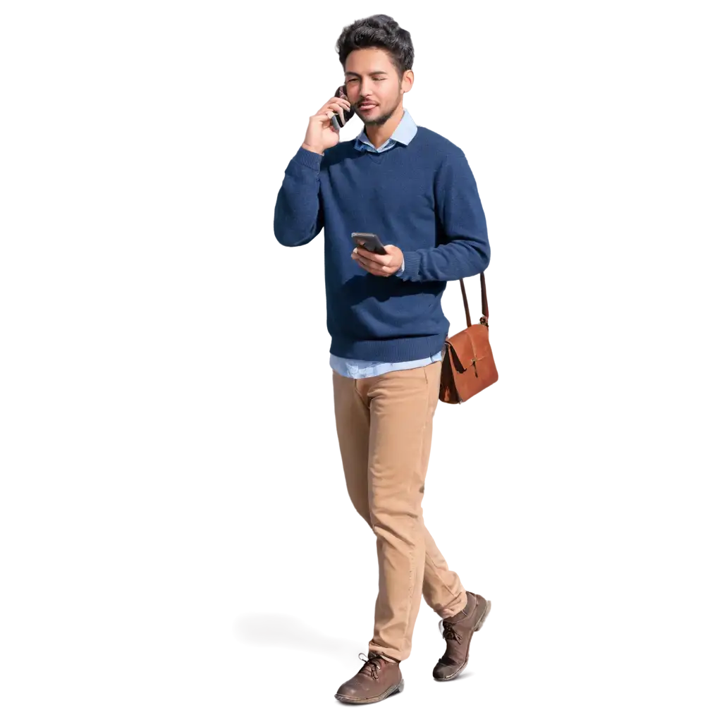 HighQuality-PNG-Image-of-a-Man-with-Cellphone-Enhance-Your-Content-with-Clear-Detailed-Visuals