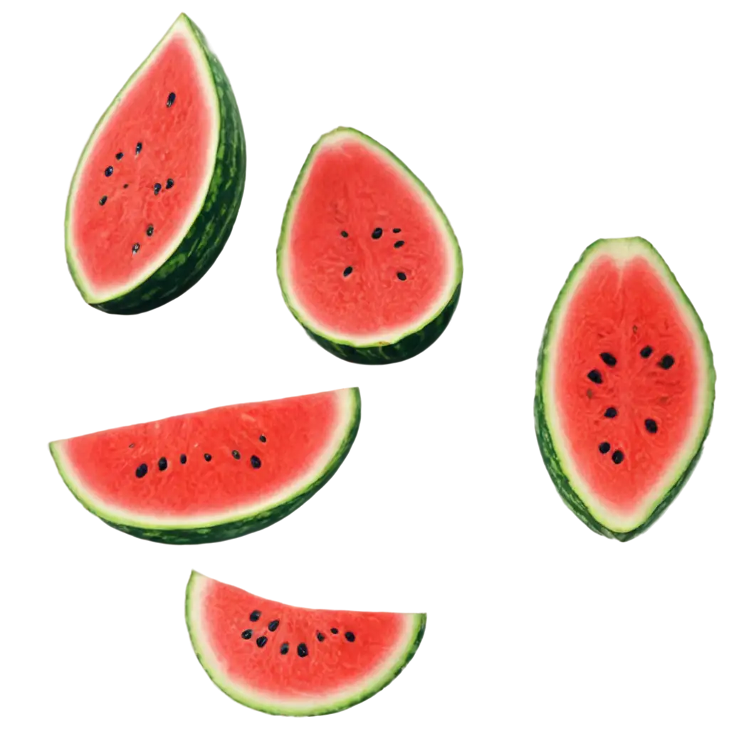 Vibrant-Watermelon-PNG-Image-Captivating-Fruit-Illustration-with-Realistic-Details