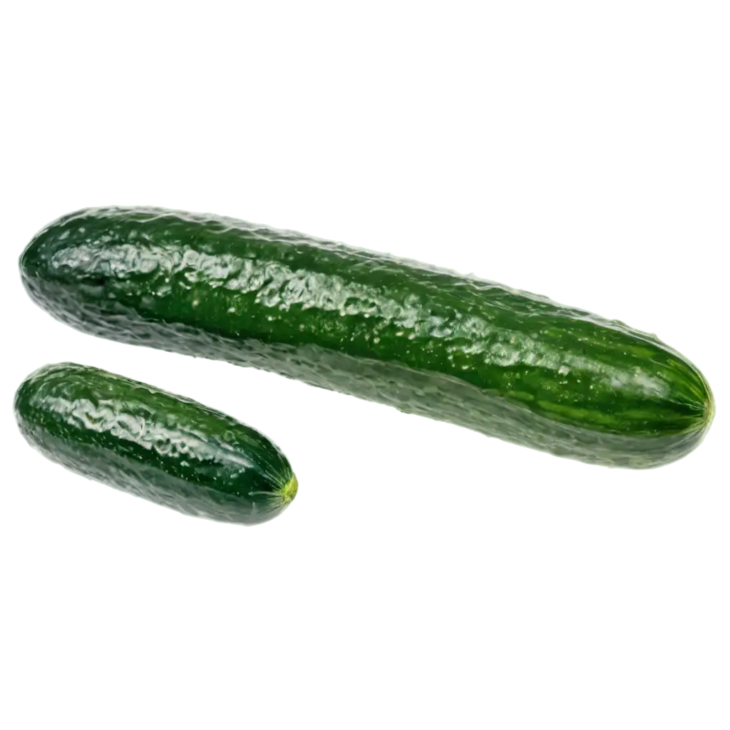 Freshly-Washed-and-Shiny-Cucumber-PNG-Image-High-Quality-and-Clarity-for-Multiple-Uses