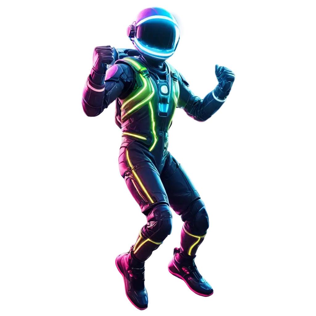 Neon-Spacesuit-Character-Floating-in-Open-Helmet-Excited-to-Win-PNG-Image