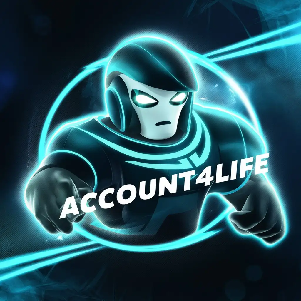 avatar for a profile aimed at selling accounts in roblox with the name Account4Life