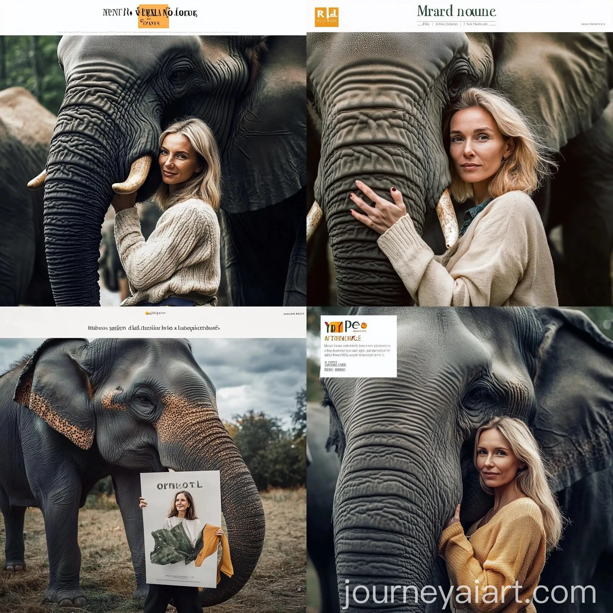 Woman-Holding-Photo-with-Elephant-in-Serene-Portrait