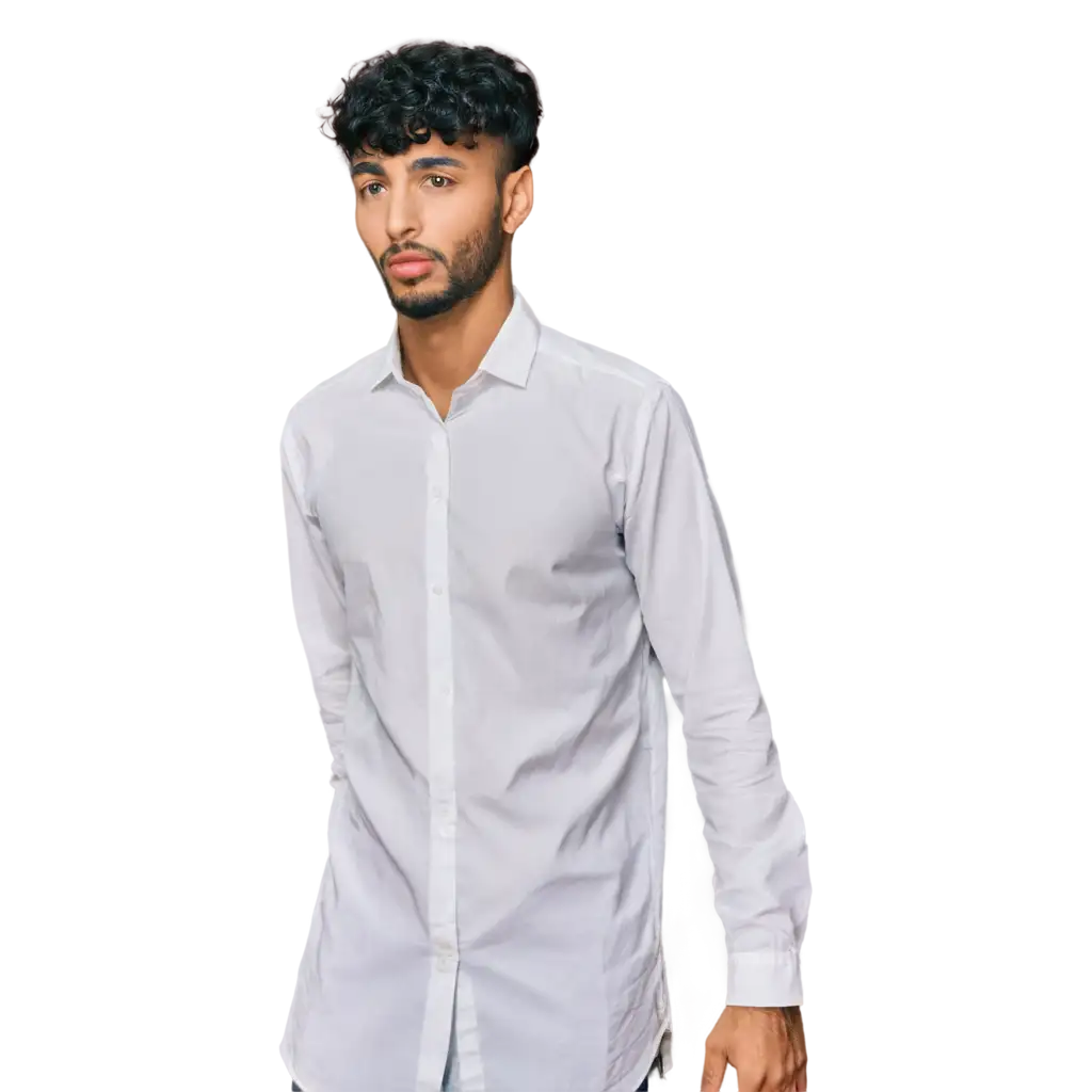 Traditional-Muslim-Male-Outfit-White-Shirt-PNG-HighQuality-Transparent-Image-for-Versatile-Use