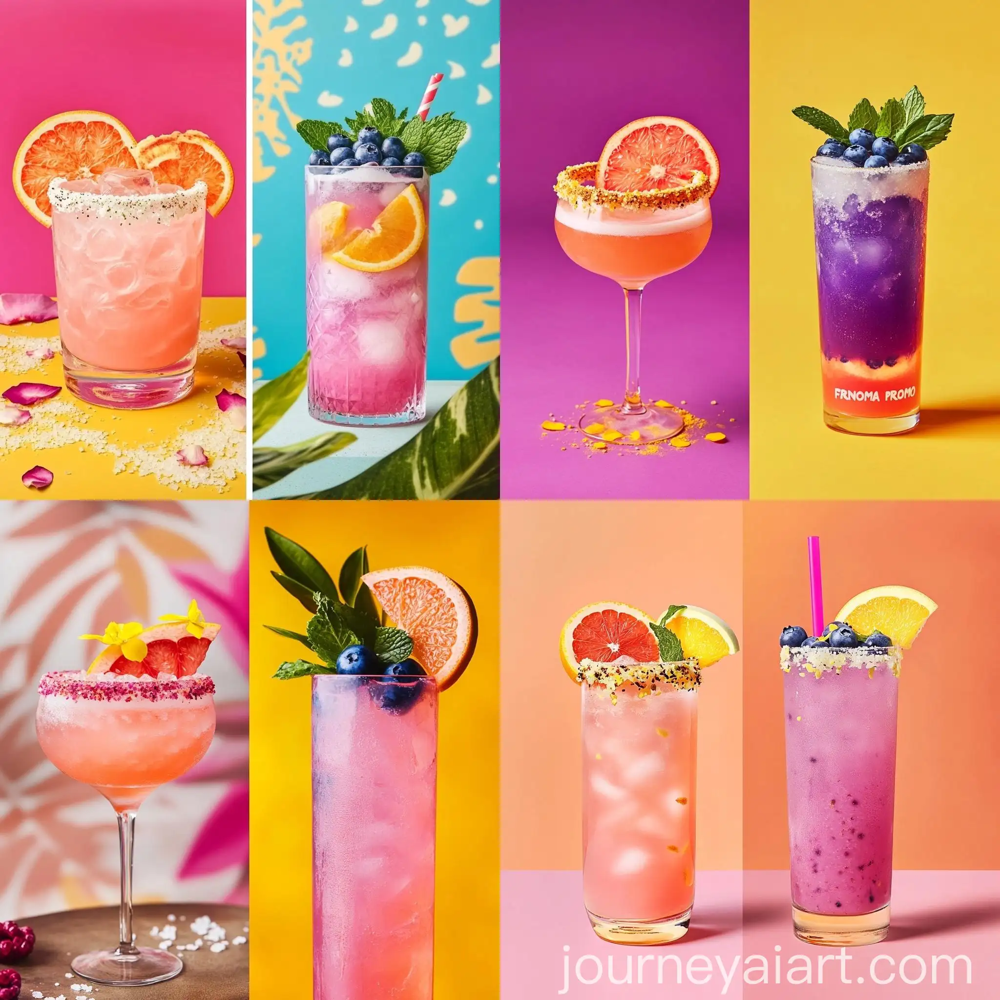 Vibrant-BICHI-PROMO-Paloma-and-Fruit-Mojito-Cocktail-Collage